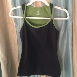 prAna Brown Yoga Tank